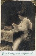 Julia Szechy (Szecsi); Grandparents 1918 25 years old